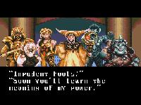 une photo d'Ã©cran de Mighty Morphin Power Rangers (Megadrive) sur Sega Megadrive